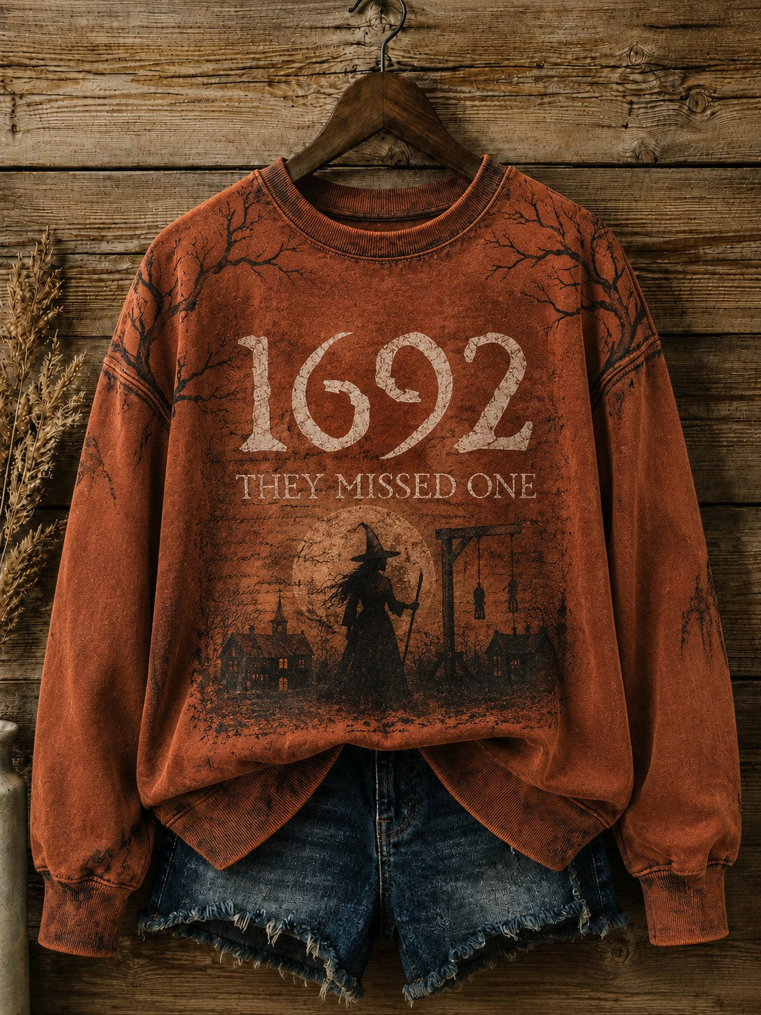 Halloween 1692 They Missed One Sweatshirt Gifts For Halloween Night