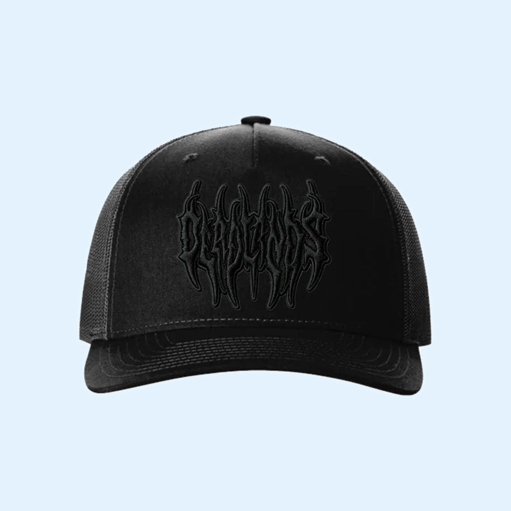 Deadlands Merch 2026 Monochrome Trucker Hat Deadlands Hat Gift For Band Fans