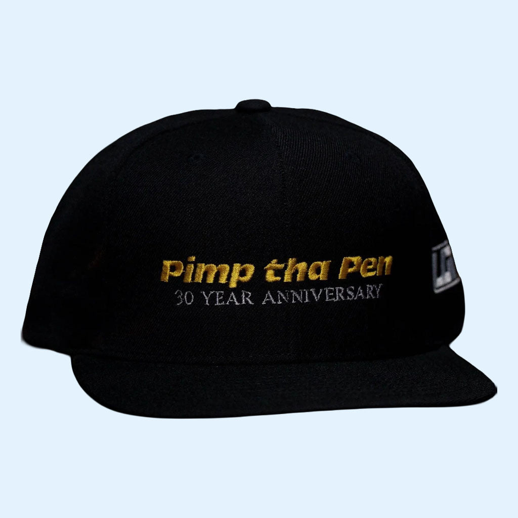 Lil' Keke Donke713 Merch 2026 Black Pimp The Pen 30th Anniversary Snapback Hat Embroidered