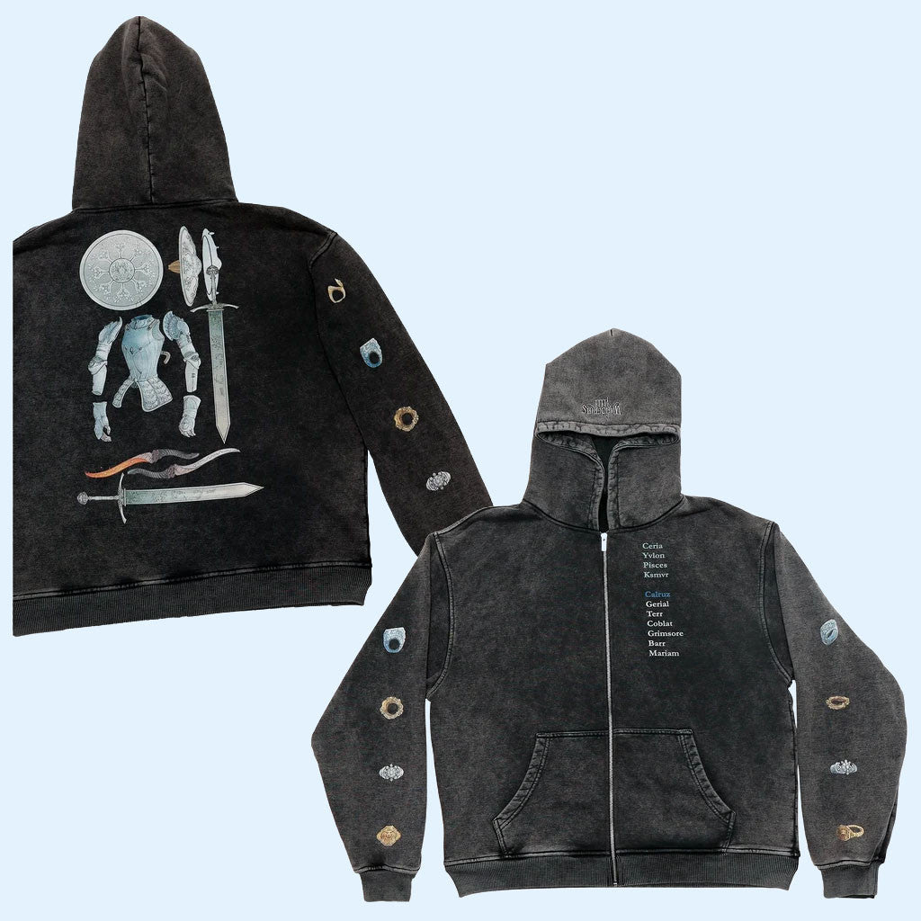 The Wandering Inn Merch 2026 Horns Zip Hoodie Unique Bookworm Reader Gifts For Friends