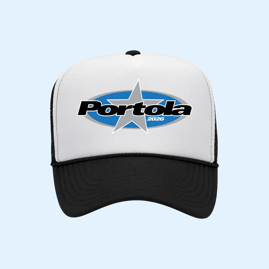 Portola Music Festival Merch 2026 Star Trucker Hat Gifts For Guys Who Like Music
