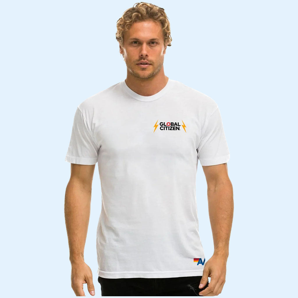 Global Citizen Merch 2026 Global Citizen X Aviator Nation T-Shirt Music Related Gifts For Men