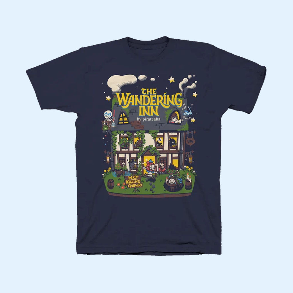 The Wandering Inn Merch 2026 Local Landmark Graphic T-Shirt Fantasy Novel Lover Gifts
