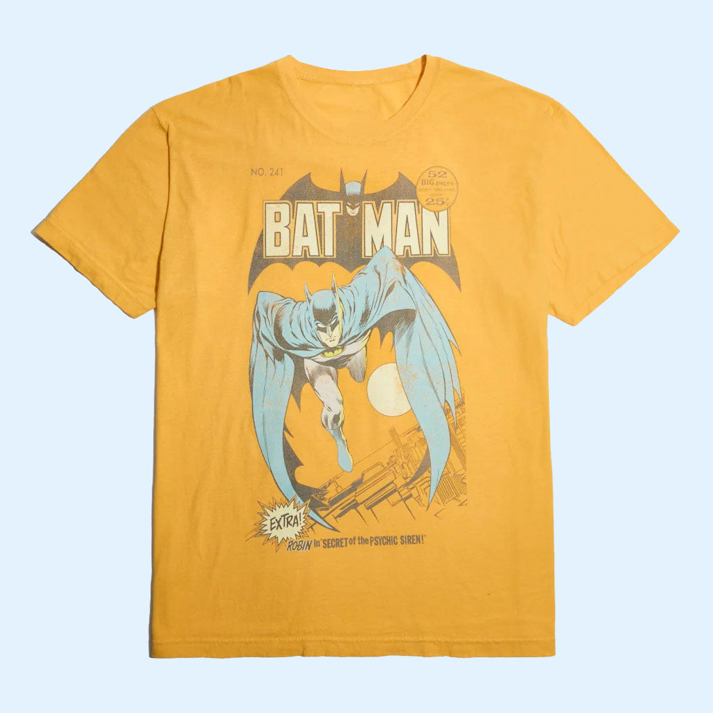 Heroes Villains Merch 2026 Batman At Dawn Vintage T-Shirt Gift For Superhero Lovers