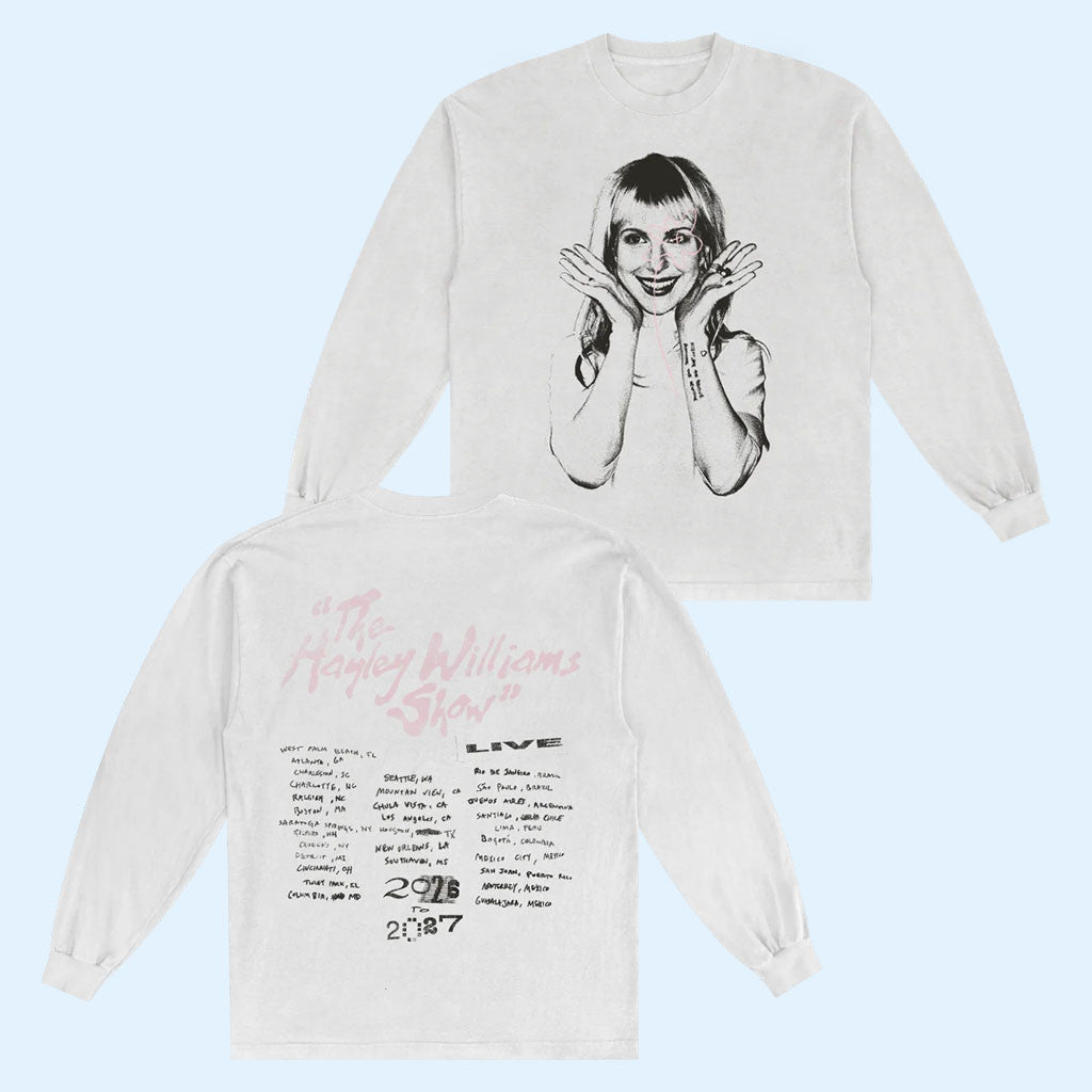 Hayley Williams Merch 2026 THWS Long Sleeve Shirt Hayley Williams Tour Merch Gift For Music Fan