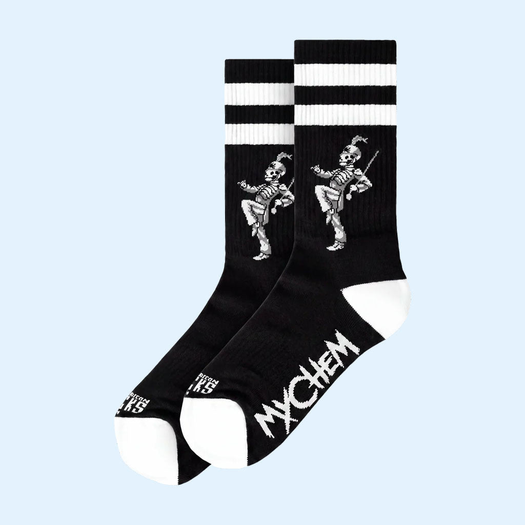 My Chemical Romance Merch 2026 Pepe Striped Socks MCR Merch Best Gifts For Music Lovers