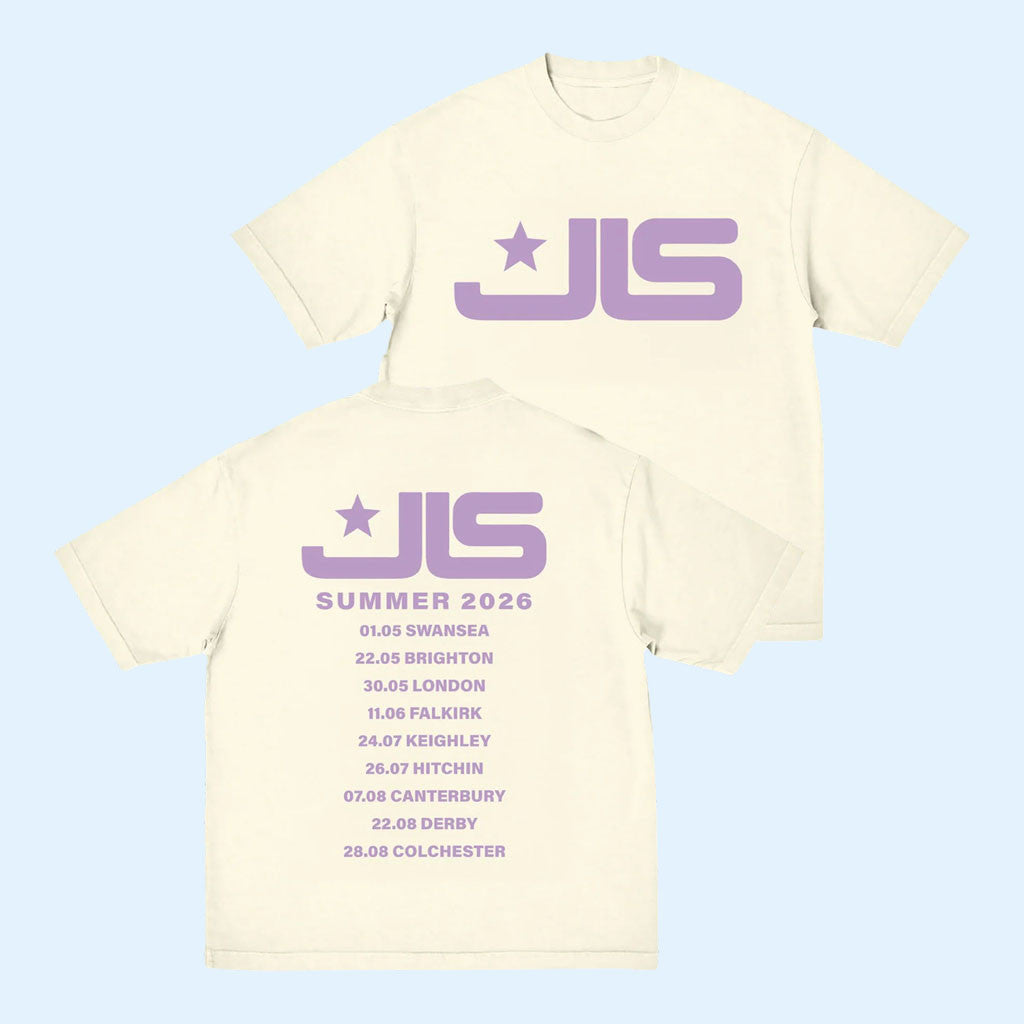 JLS Merch 2026 JLS Summer Tour Dateback T-Shirt Best Gifts For Music Lovers
