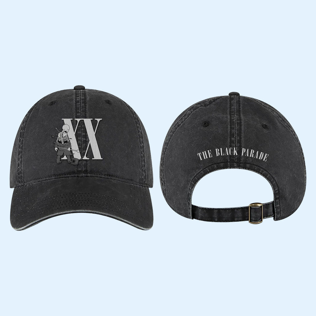 My Chemical Romance Merch 2026 The Black Parade 20th Anniversary Hat Presents For Rock Lovers