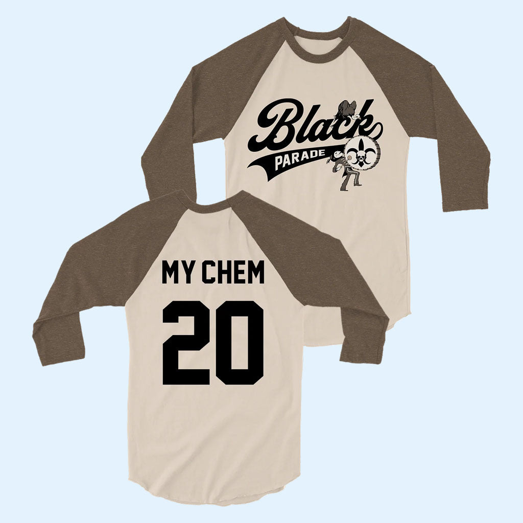 My Chemical Romance Merch 2026 The Black Parade 20 Raglan Shirt Gift For Rock Lovers