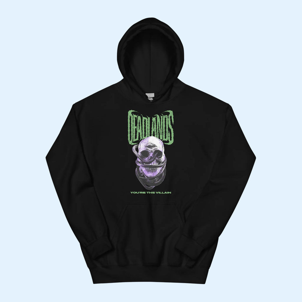 Deadlands Merch 2026 You're the Villain Hoodie Music Gifts For Music Lovers