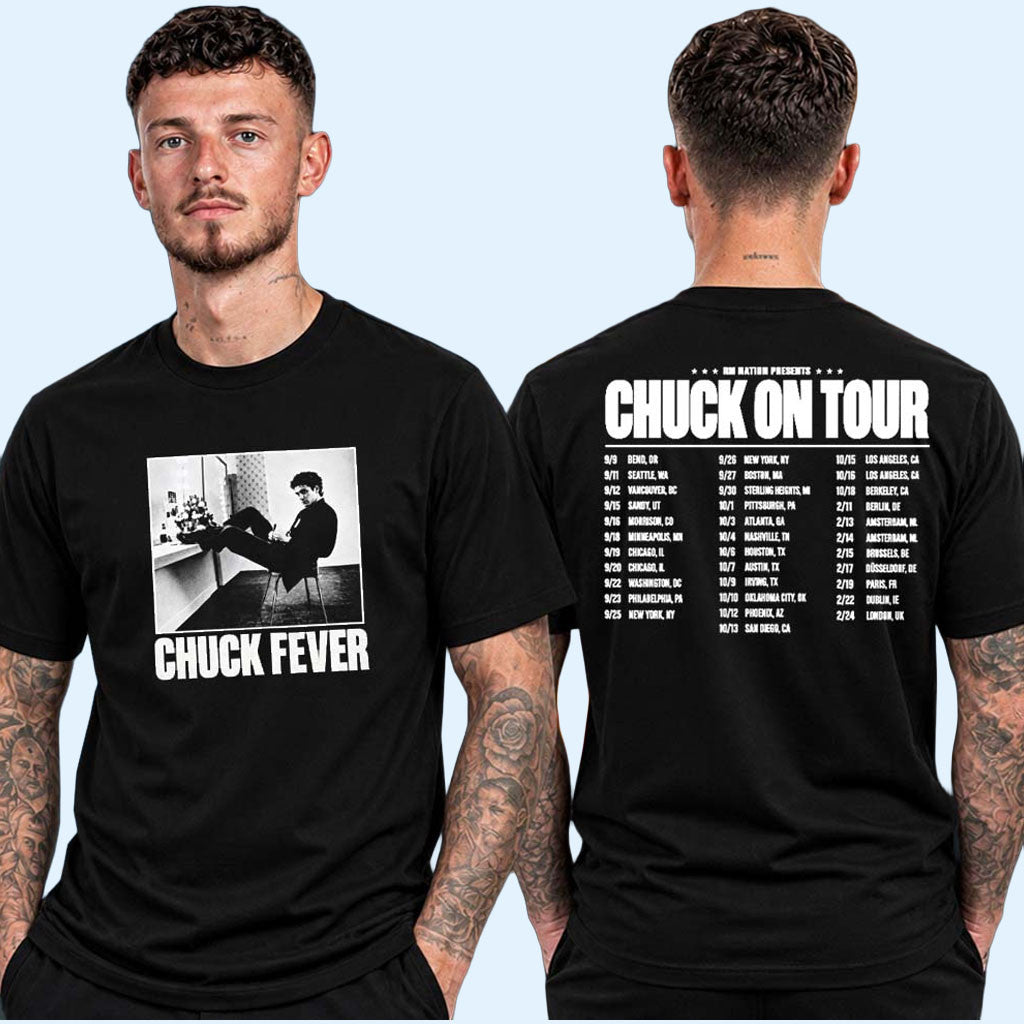 Role Model Chuck On Tour Merch 2026 2027 Chuck Fever Tour Dates T-Shirt Gift For Music Lovers