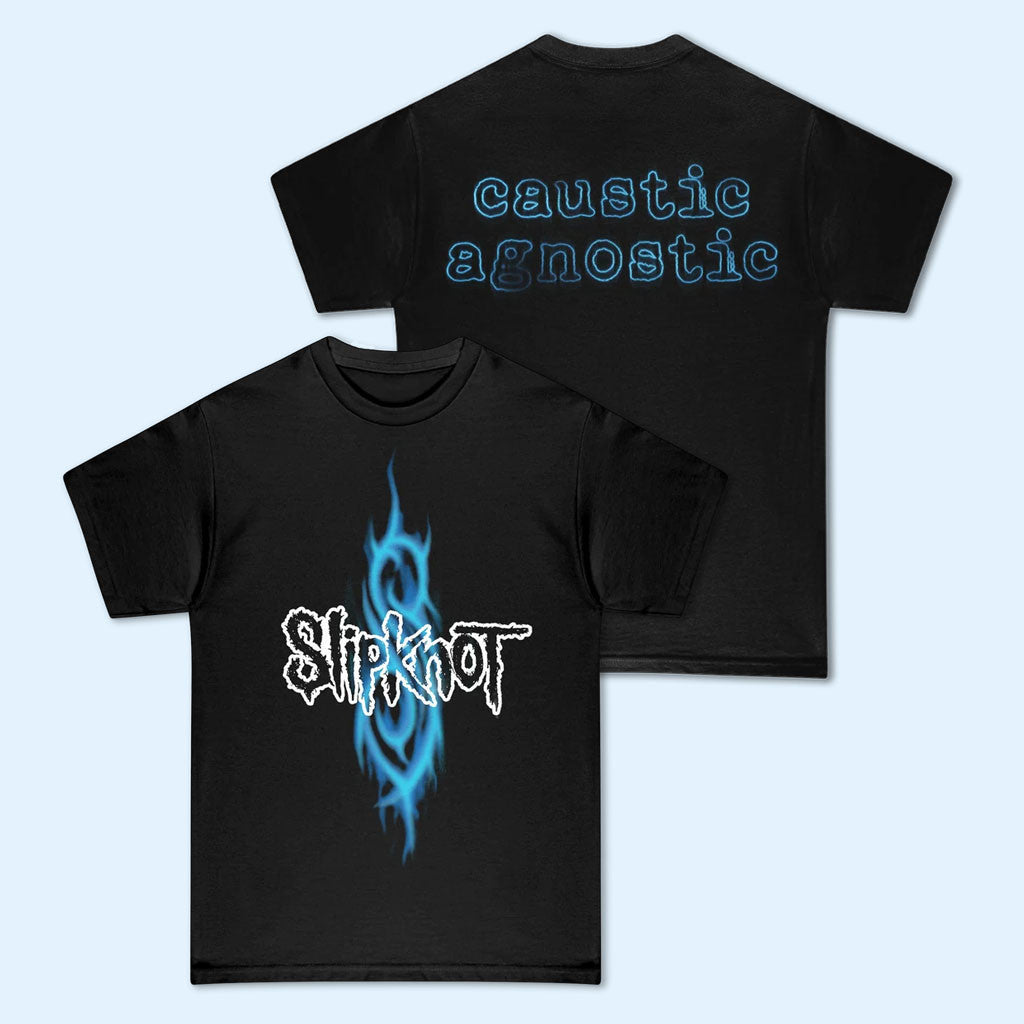 Slipknot Merch 2026 Caustic Agnostic Black T-Shirt Best Present For Music Lovers