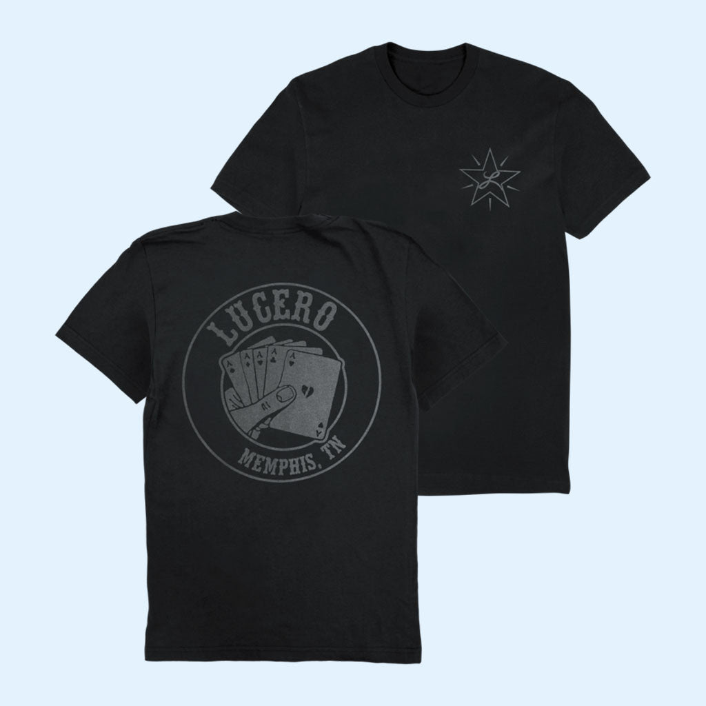 Lucero Merch 2026 Gambler T-Shirt Lucero Memphis TN Shirt Gift For Rock Band Fans