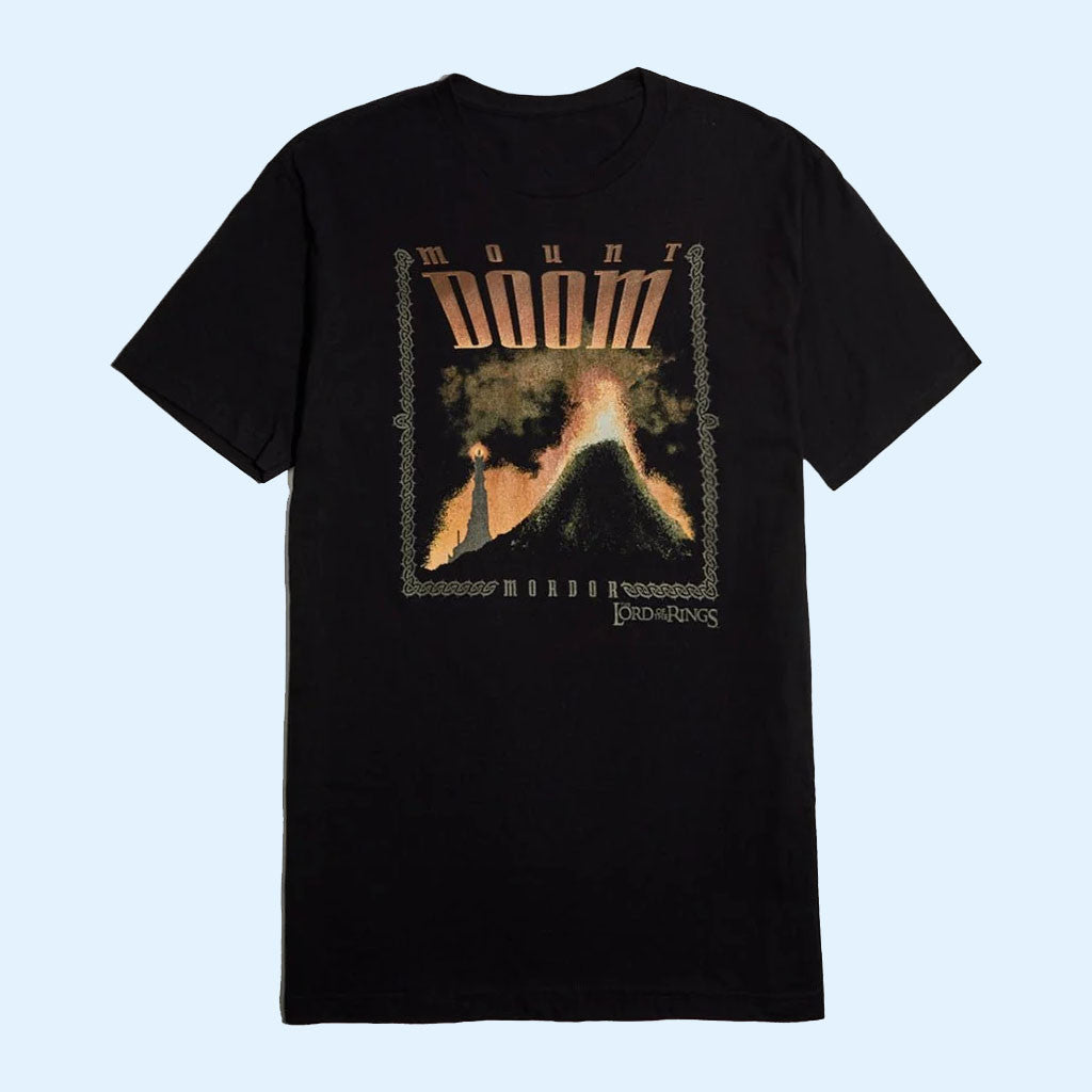 Heroes Villains Merch 2026 Mount Doom National Park T-Shirt LOTR Merch Gift For Movie Fans
