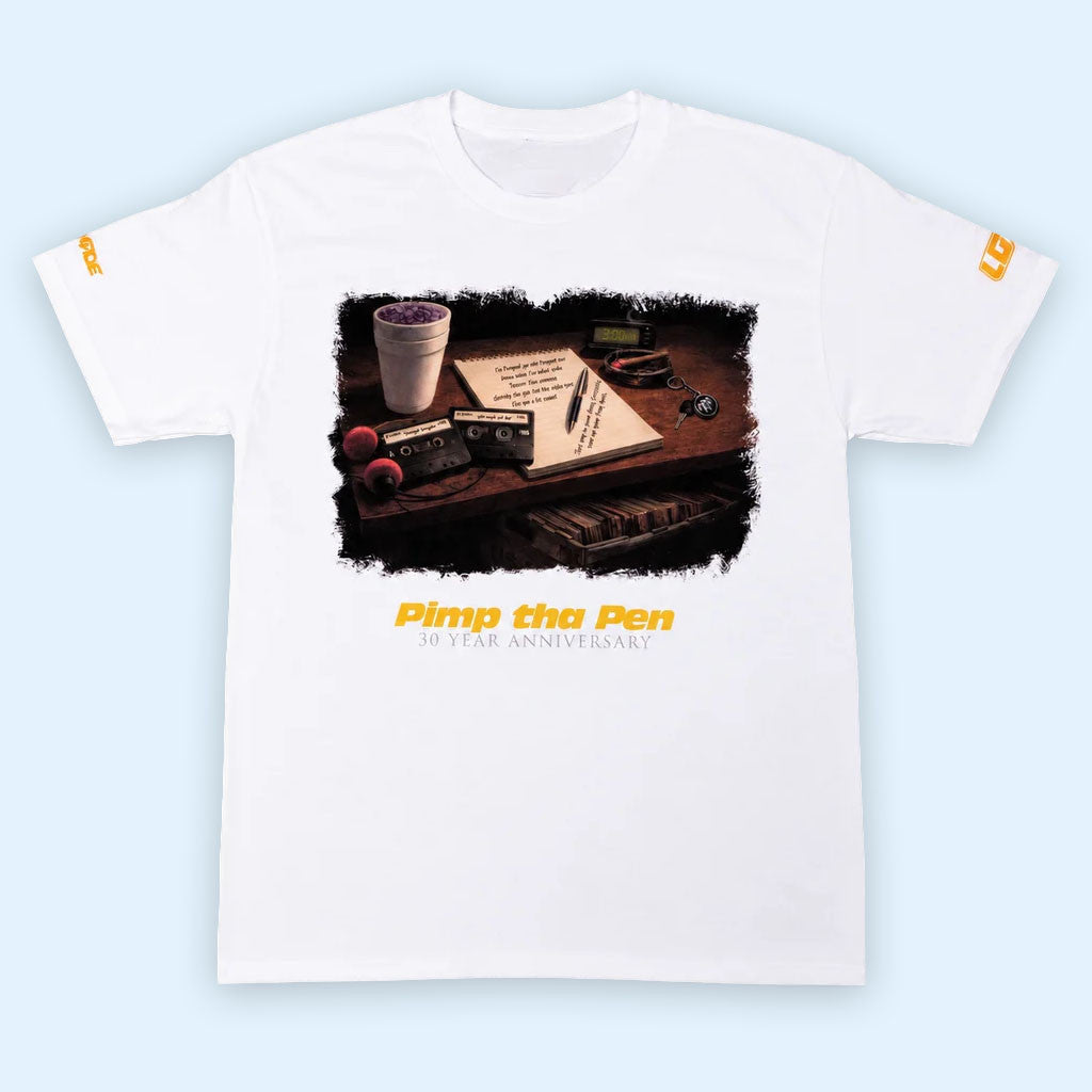 Lil' Keke Donke713 Merch 2026 White Pimp The Pen Vintage 30th Anniversary T-Shirt Fan Apparel