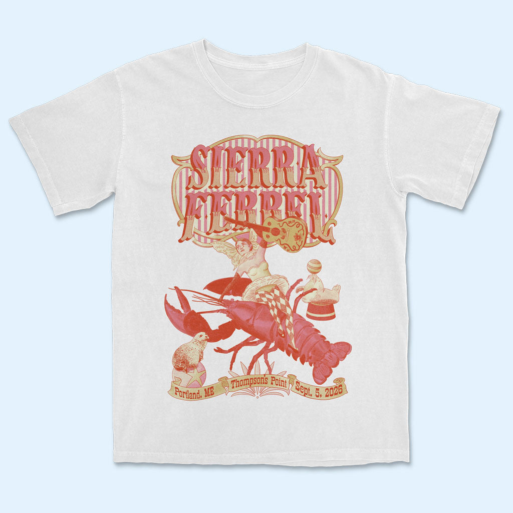Sierra Ferrell Merch SF Event Portland ME 9 5 2026 T-Shirt Music Gifts For Music Lovers