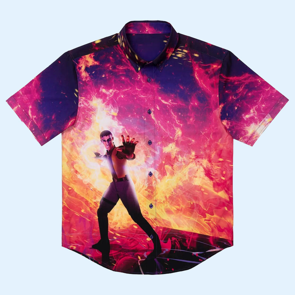 RSVLTS Merch 2026 Star Wars Kanan's Sacrifice Hawaiian Shirt Star Wars Merch Fan Gifts