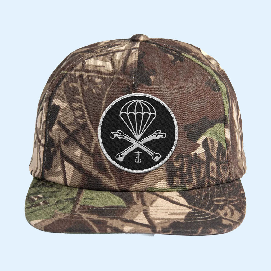 Frank Iero Merch 2026 Parachute Snapback Hat Camo Best Present For Music Lovers