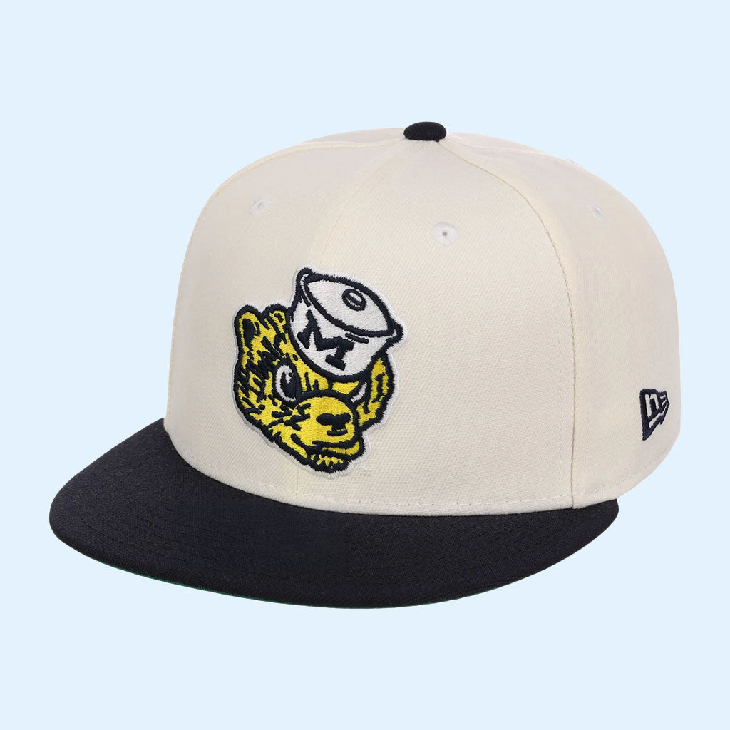 NCAA X LIDS Hat Drop Merch Michigan Wolverines NCAA CFB Start Of Season New Era Snapback Hat