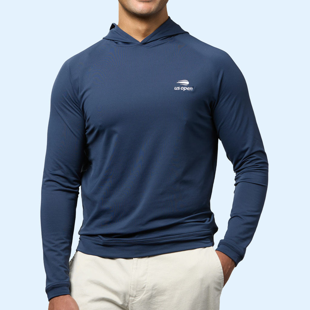 US Open Merch 2026 US Open Peter Millar Hoodie Navy Present For Tennis Fan