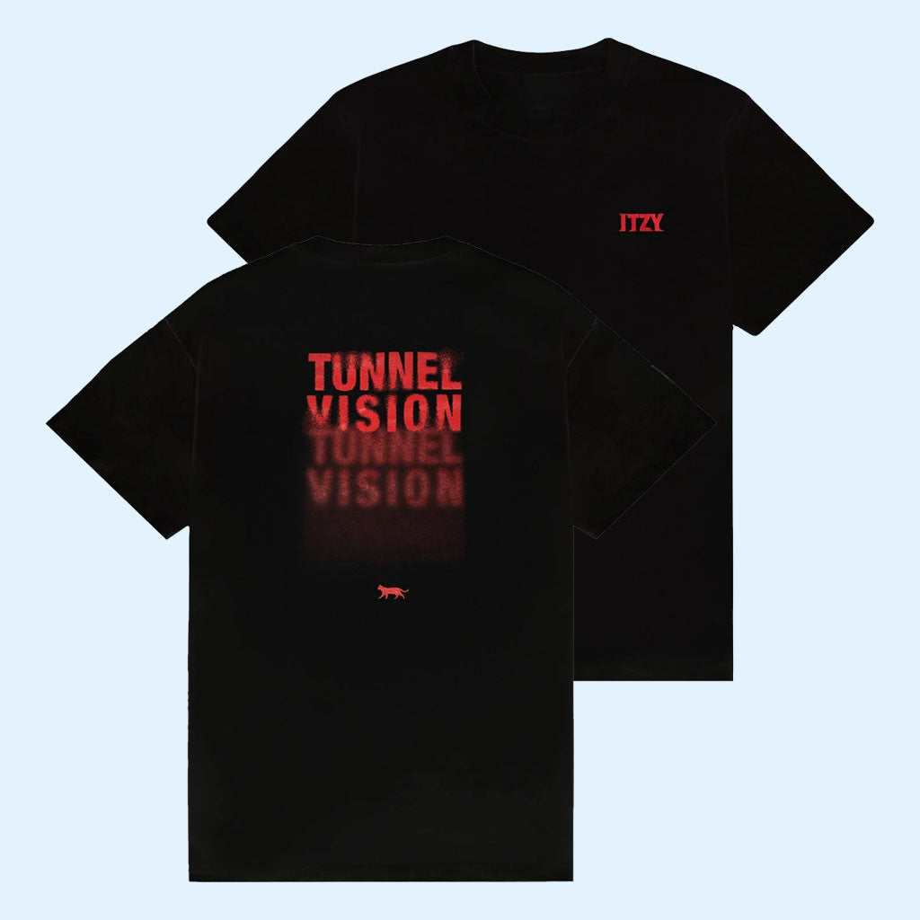 Itzy Merch 2026 Tunnel Vision T-Shirt Itzy Tour Merch Present For Kpop Fans