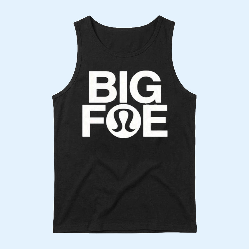 Big Foe Merch 2026 Big Foe Tennis Tank Top Black Frances Tiafoe Shirt Gift For Tennis Fans