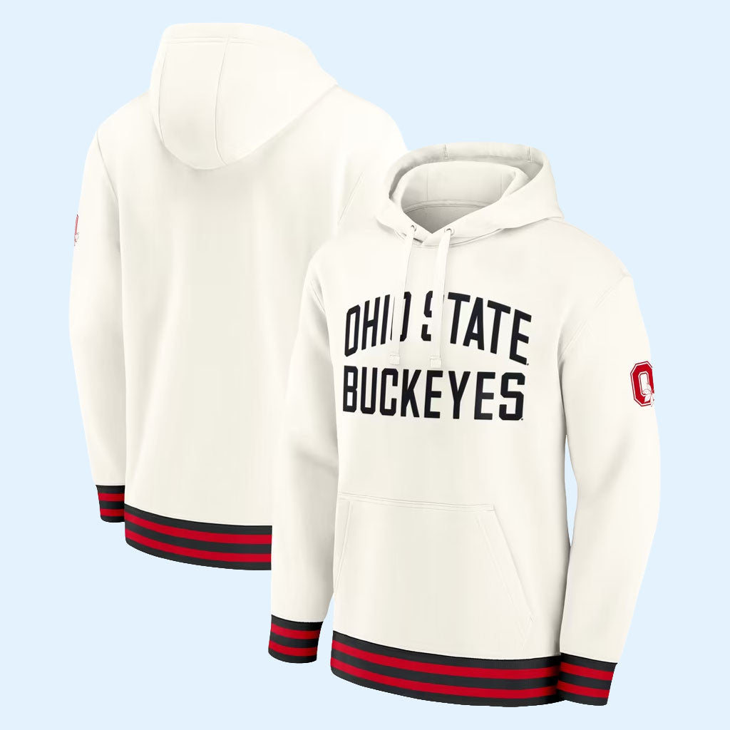 Ohio State Football Merch 2026 Ohio State Buckeyes Legacy Retro Hoodie Football Fan Gifts Ideas