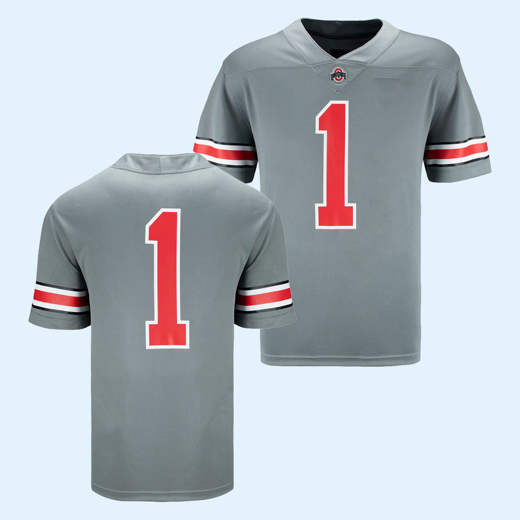 Ohio State Football Merch 2026 Ohio State Buckeyes #1 Alternate Jersey Gift For Football Lover