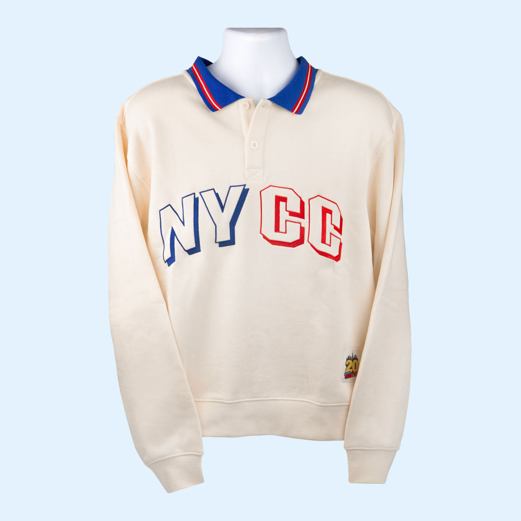 New York Comic Con NYCC Merch 20th Anniversary Long Sleeve Polo Shirt Gift For BFF