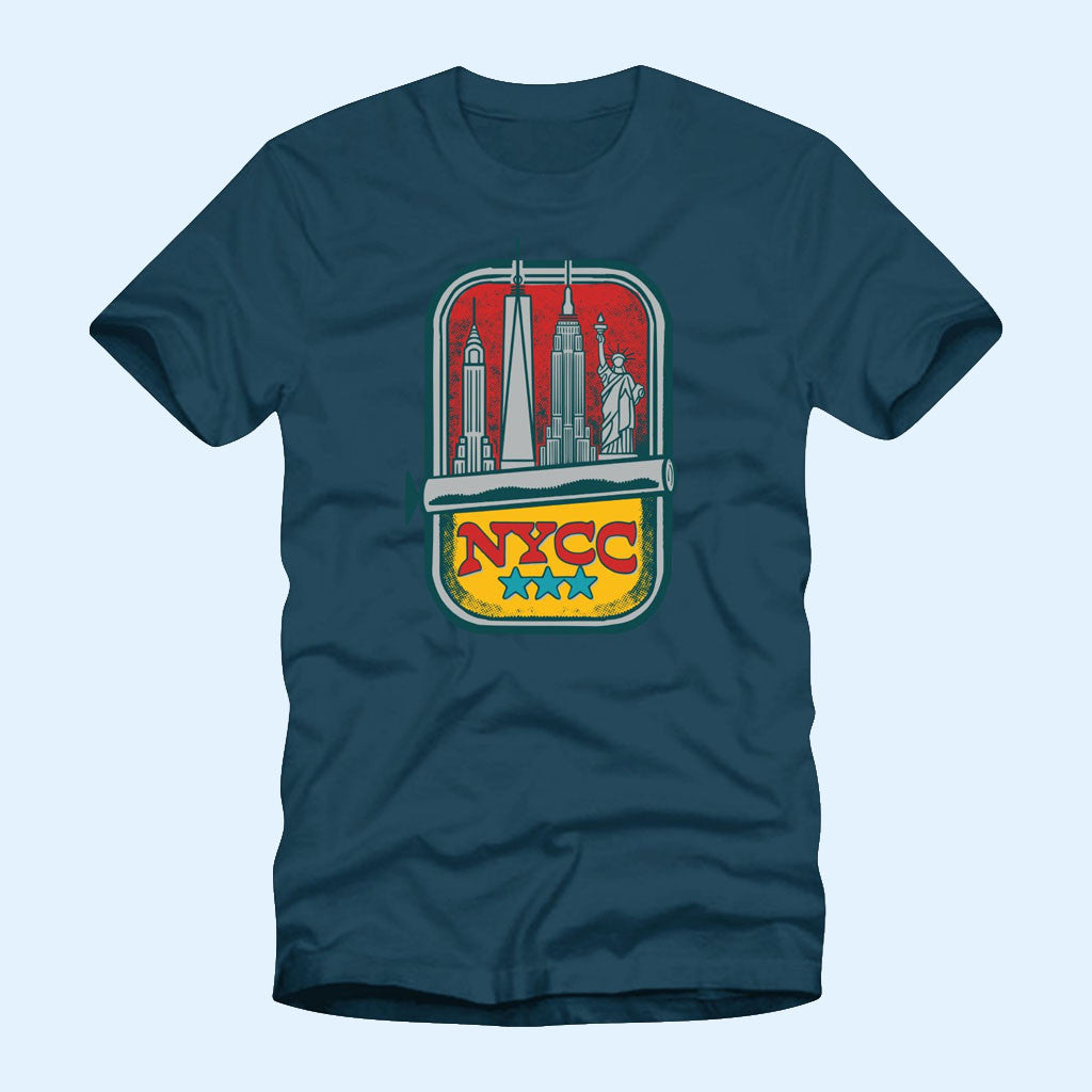 New York Comic Con Merch 2026 Sardine Skyline T-Shirt NYCC Shirt Present For Brothers