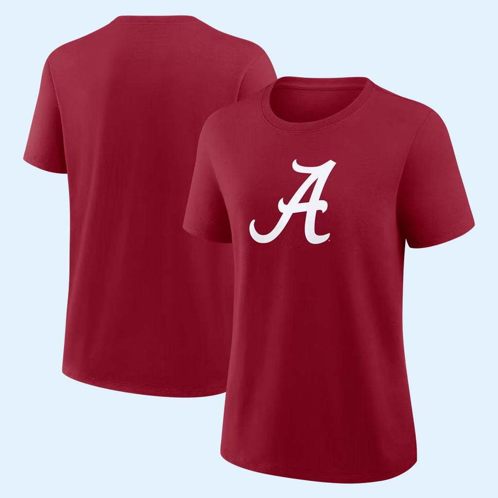 Alabama Crimson Tide Merch 2026 Alabama Crimson Tide Primary Logo T-Shirt Football Fan Gifts