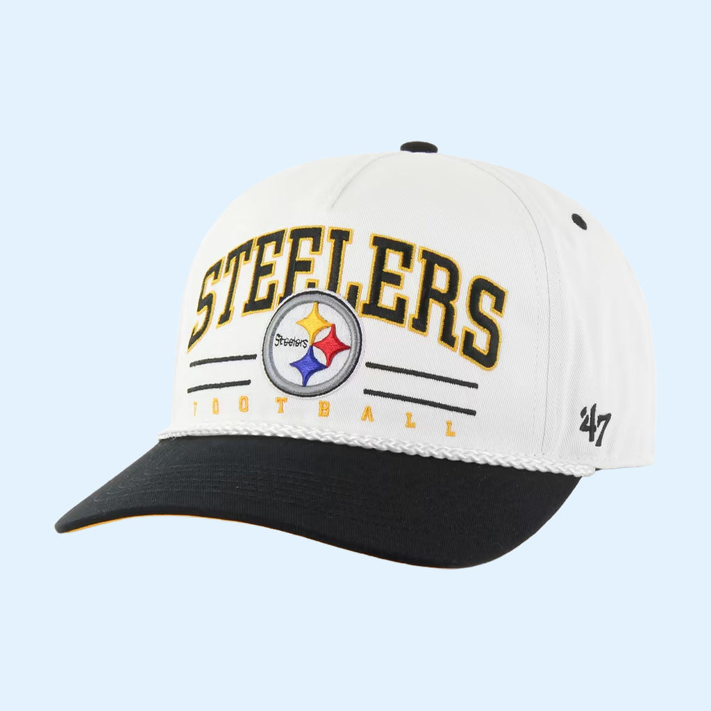 Pittsburgh Steelers Merch 2026 Steelers Football '47 Two-Toned Hat Embroidered Gift For Fans