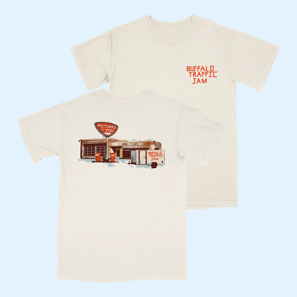 Buffalo Traffic Jam Merch 2026 Pictures of You Gas Station T-Shirt BTJ Tour Merch Fan Gifts