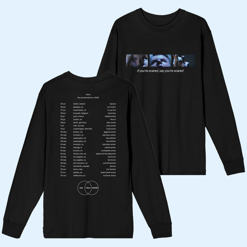 Robyn Merch 2026 Sucker Long Sleeve Shirt Robyn Tour Merch Gift For Music Fans