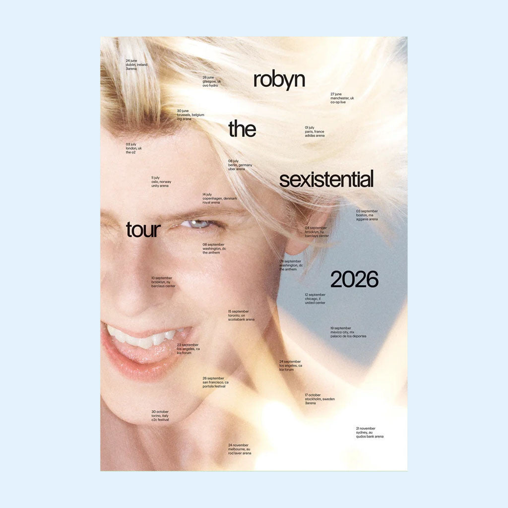 Robyn Merch 2026 Sexistential Tour Poster Wall Art Decor Present For Music Lovers