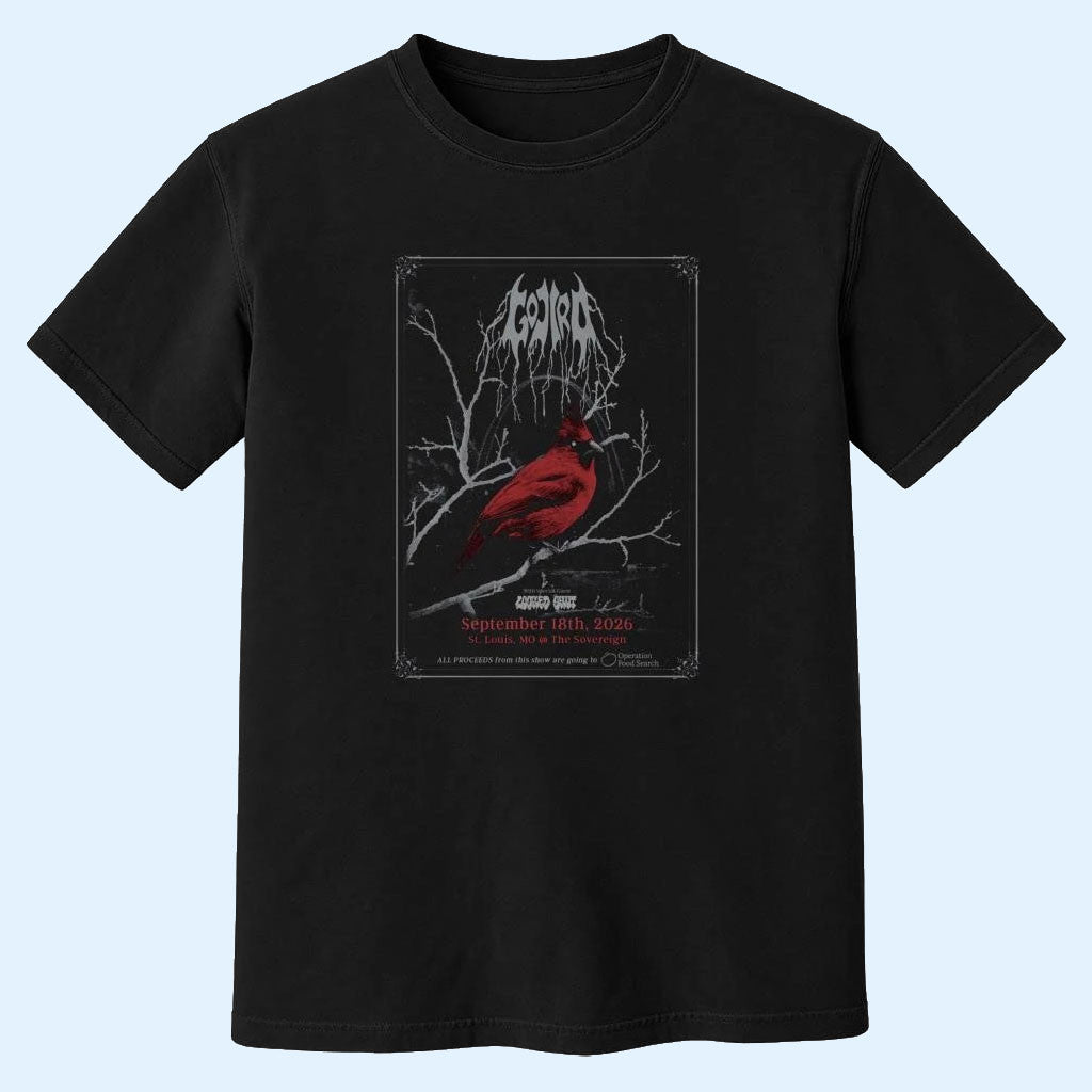 Gojira Concert Merch Gojira September 18 2026 St Louis MO T-Shirt Gift For Band Fans