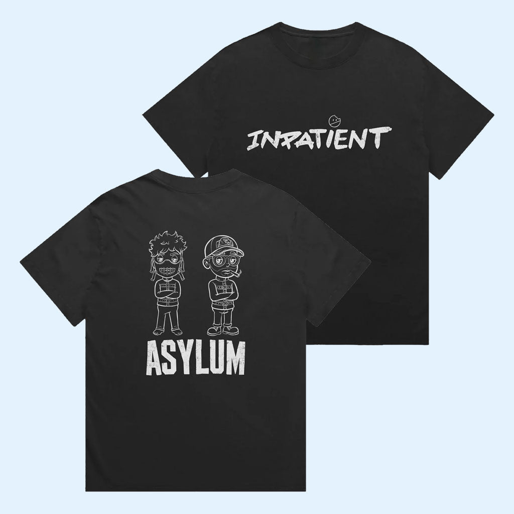 Ren Merch 2026 Asylum T-Shirt Inpatient Shirt Ren Gill Merch Best Gift For Music Lovers