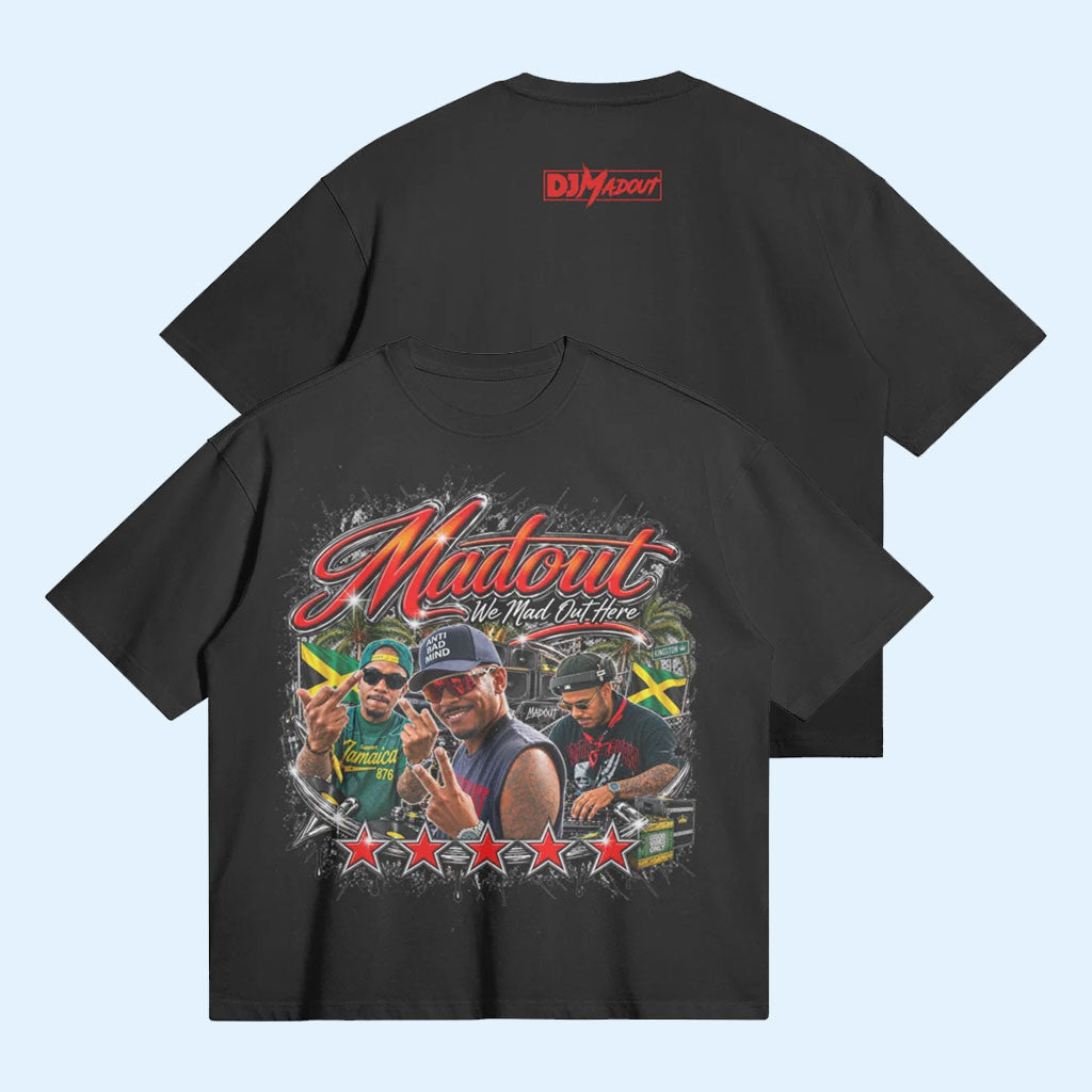 DJ Madout Merch 2026 We Mad Out Here T-Shirt DJ Madout Bootleg Shirt Gift For Fans