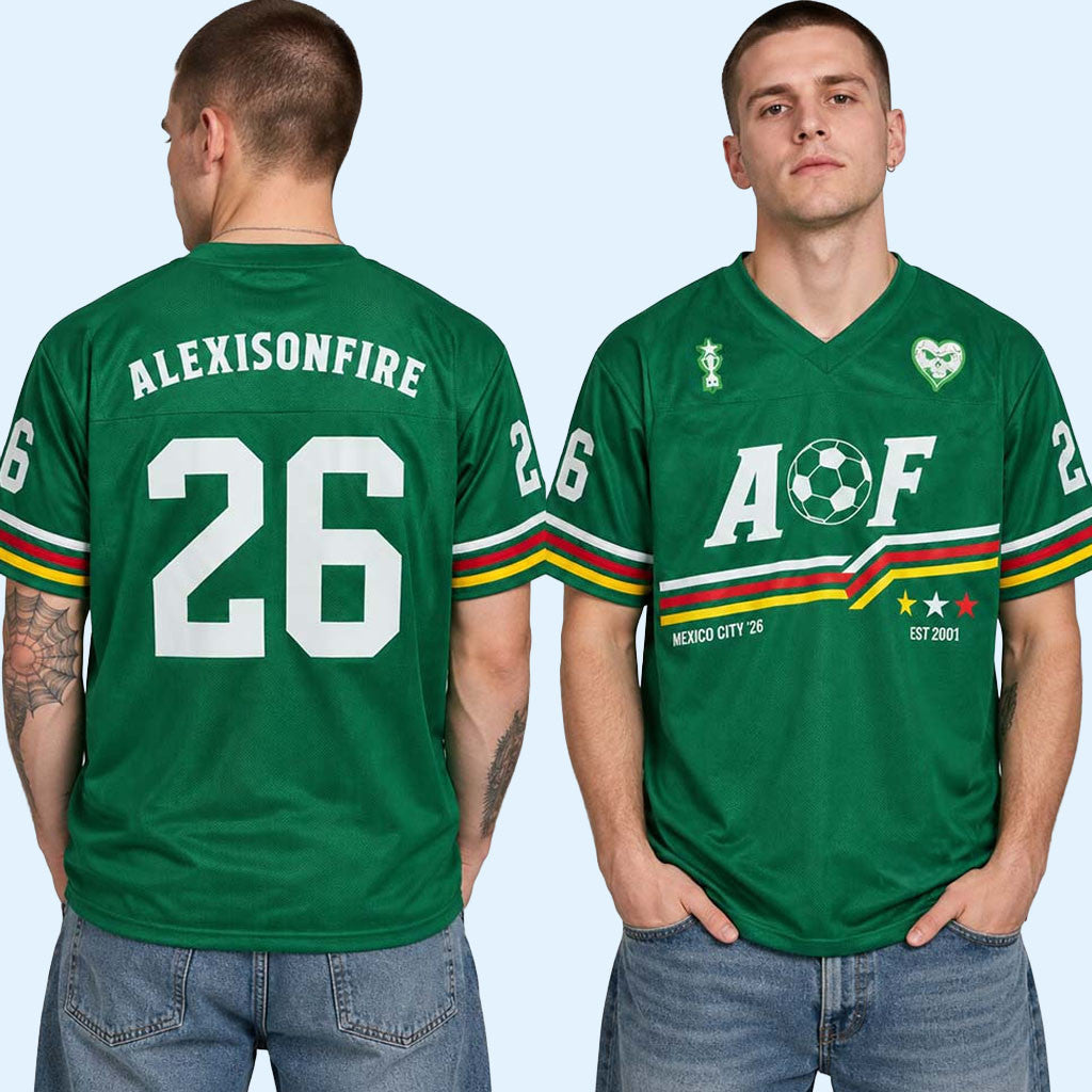 Alexisonfire Merch Alexisonfire Vans Warped Tour Mexico 2026 Football Jersey Gift For Band Fans