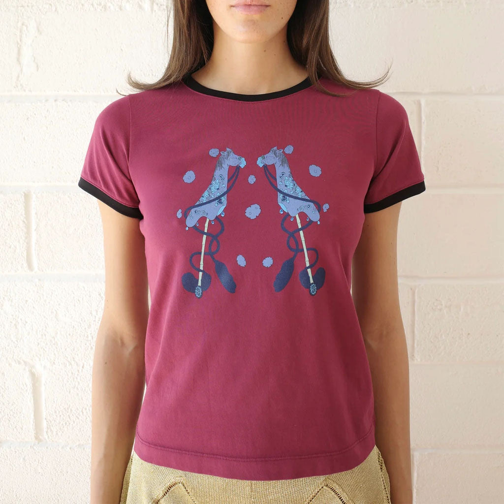 Conner Ives Merch 2026 The Hobby Horse Ringer T-Shirt Unique Gift For Sisters