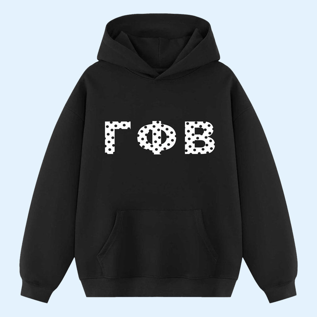 Gamma Phi Beta Merch 2026 Spot On Printed Sorority Hoodie Gift Ideas For Sisters