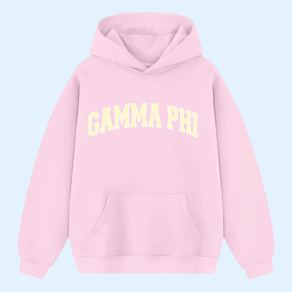 Gamma Phi Beta Merch 2026 Pink Lemonade Sorority Hoodie Gifts For My Sisters