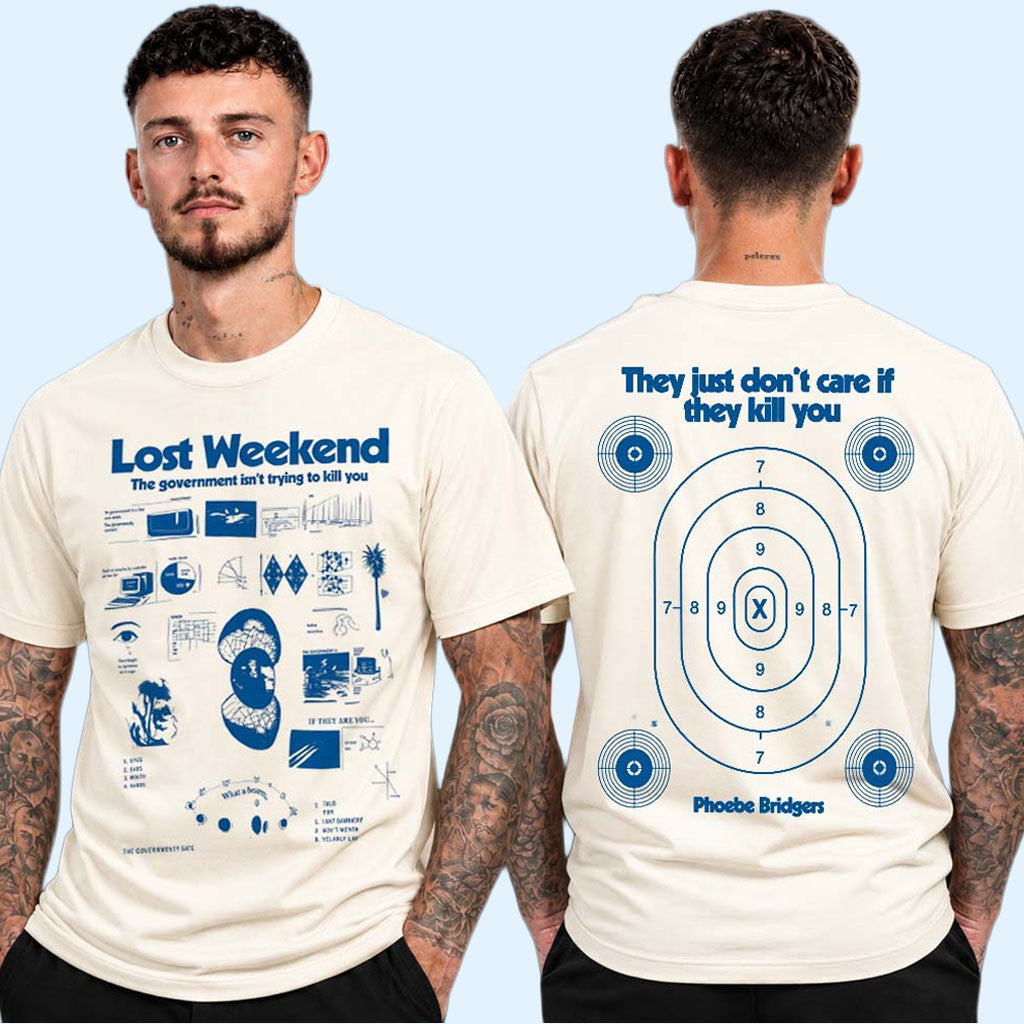 Phoebe Bridgers Merch The Lost Tour 2026 The Government Isn't Trying To Kill You T-Shirt Gifts
