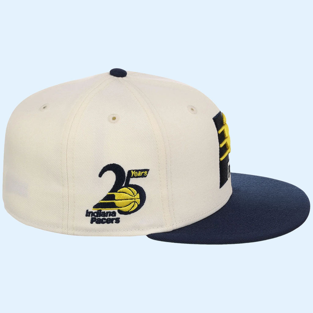 NBA Chrome OTC X Lids Hat Drop Merch Indiana Pacers New Era Snapback Hat Gift For Basketball Fan