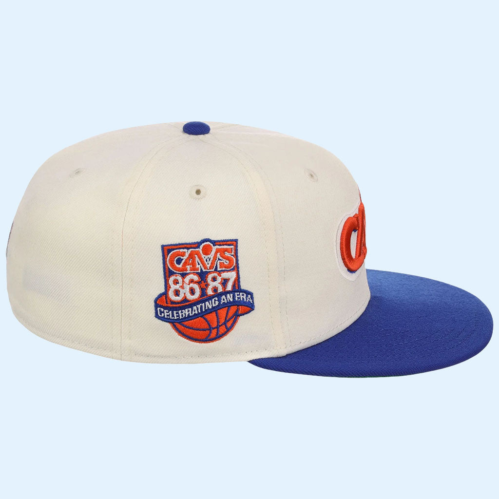 NBA Chrome OTC X Lids Hat Drop Merch Cleveland Cavaliers New Era Snapback Hat Embroidered