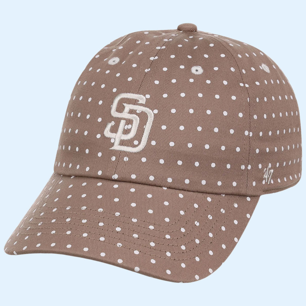 Lids Hat Drop Polka Dot Collection Merch San Diego Padres 47 Clean Up Hat Embroidered Gifts