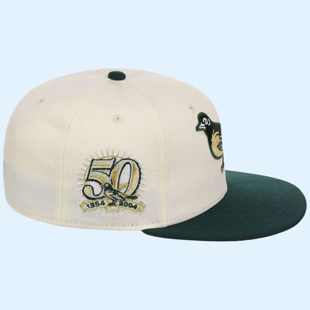 Lids Hat Drop Gilded Ivy Collection Merch Baltimore Orioles New Era Snapback Hat Embroidered