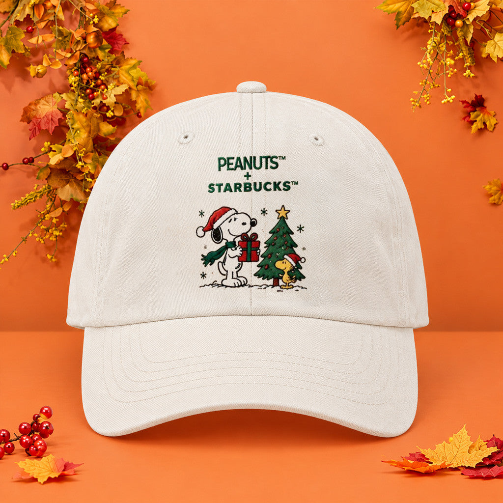 Starbucks X Peanuts Merch 2026 Snoopy Hat Starbucks Snoopy Collection Cap Gifts For Christmas