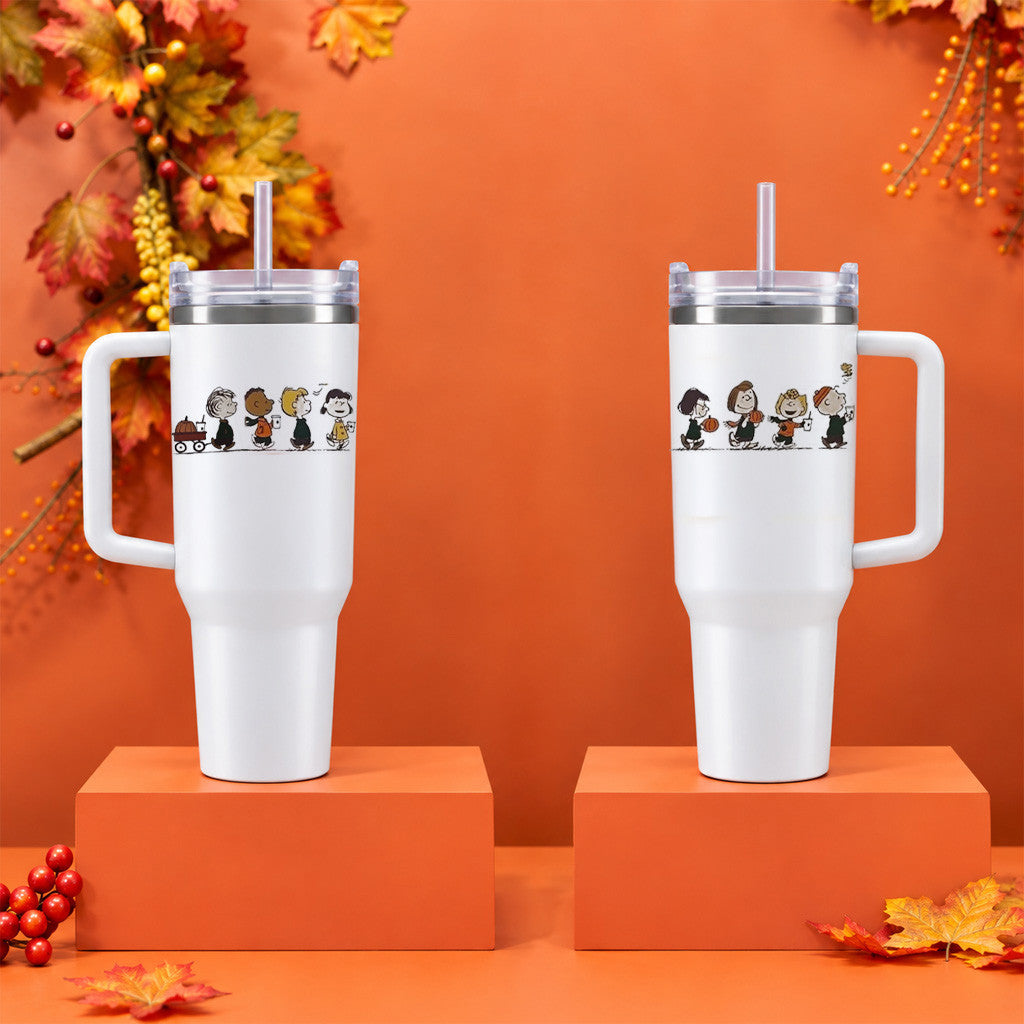 Starbucks X Peanuts Merch 2026 Peanuts Characters Tumbler Coffee Lover Cup Fall Themed Gifts
