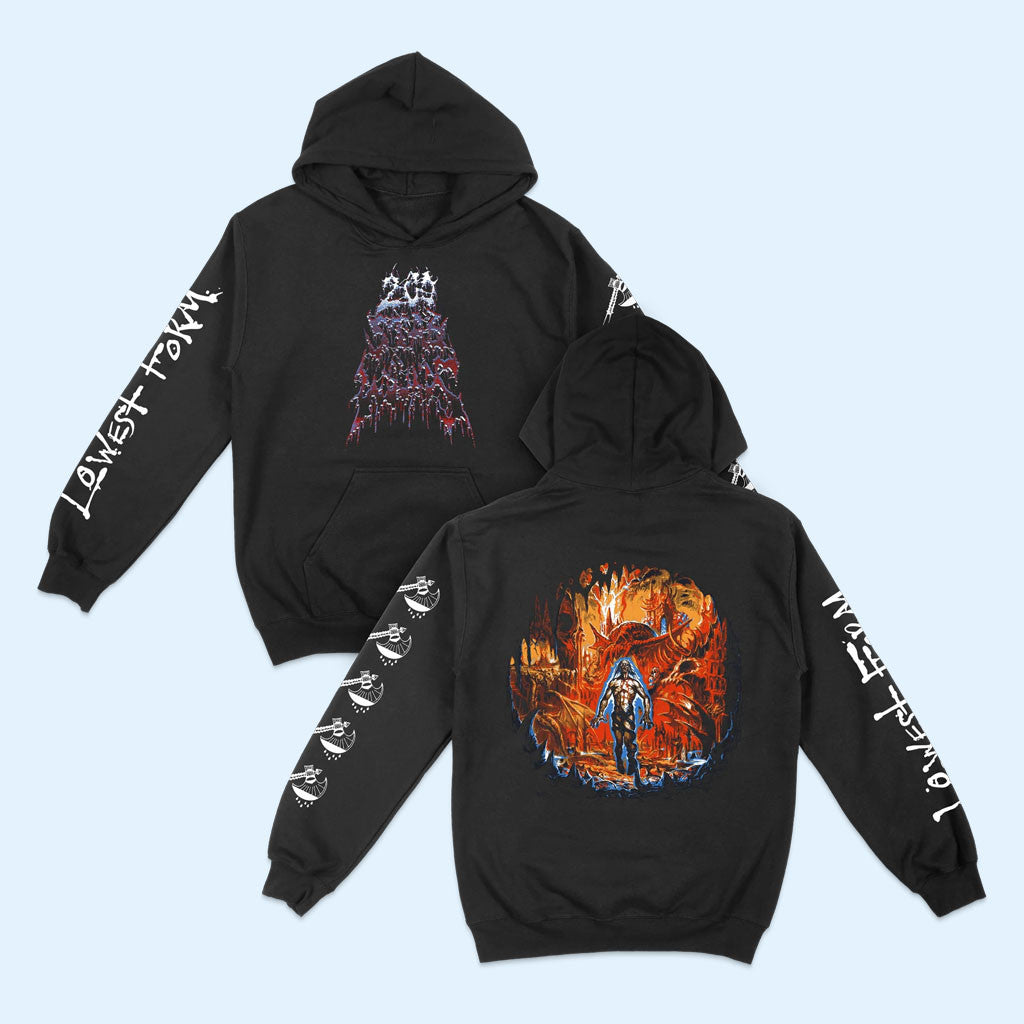 200 Stab Wounds Merch 2026 Lowest Form Hoodie Death Metal Band Hoodie Gift For Music Fans